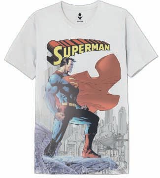 T-shirt Superman Daily Planet - DC Comics Style