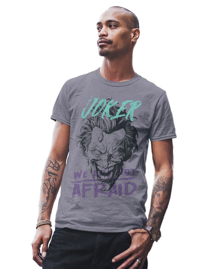 T-shirt Joker DC Comics - We Are Not Afraid