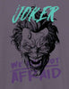 T-shirt DC Comics Joker - We Are Not Afraid