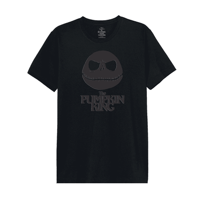 T-shirt Disney Jack Skellington Officiel Minimaliste