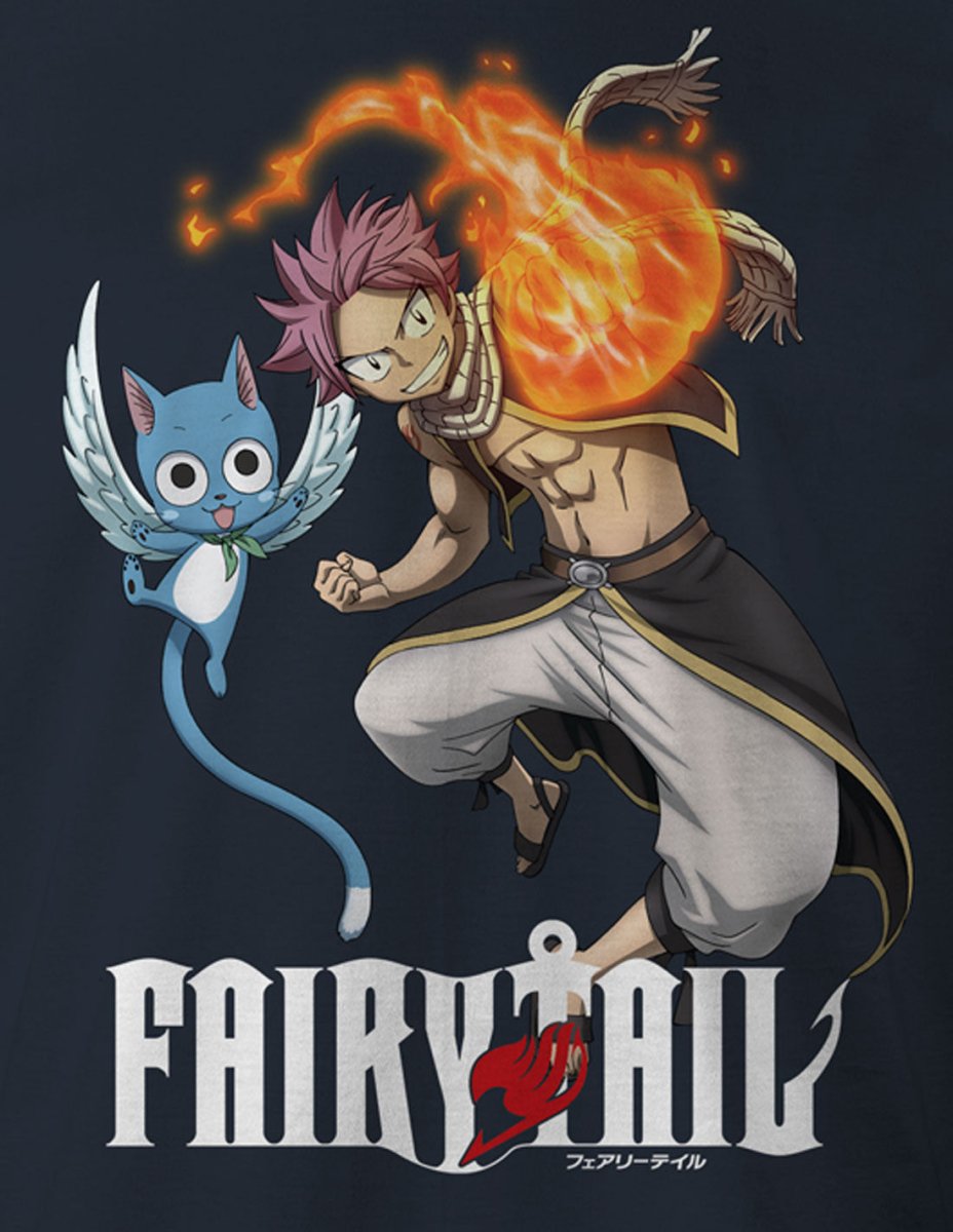 T-shirt Fairy Tail - Attack of Fairy - Legend Icon T-shirt Fairy Tail