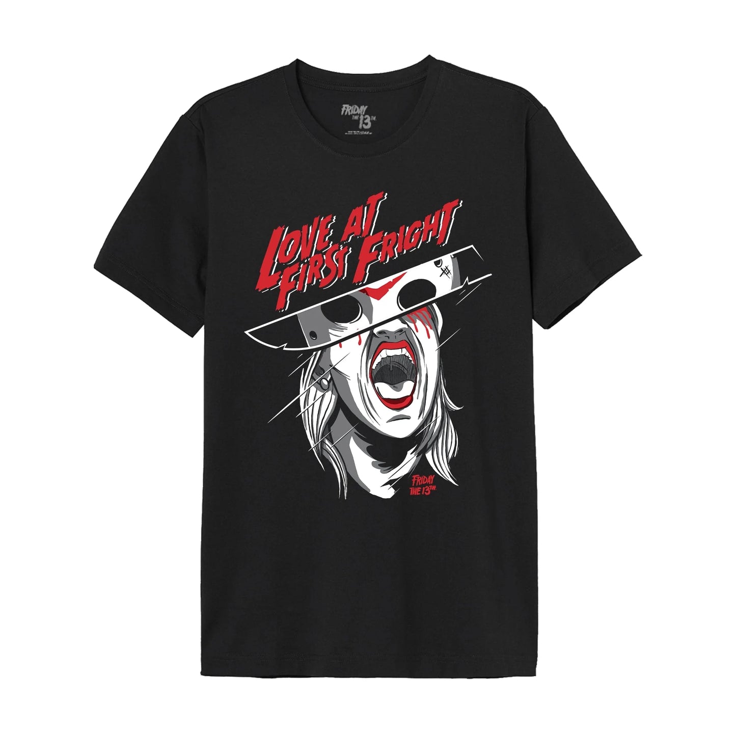 T-shirt Friday the 13th - LOVE AT FIRST FRIGHT - Legend Stuff - Cotton Division - T-shirt