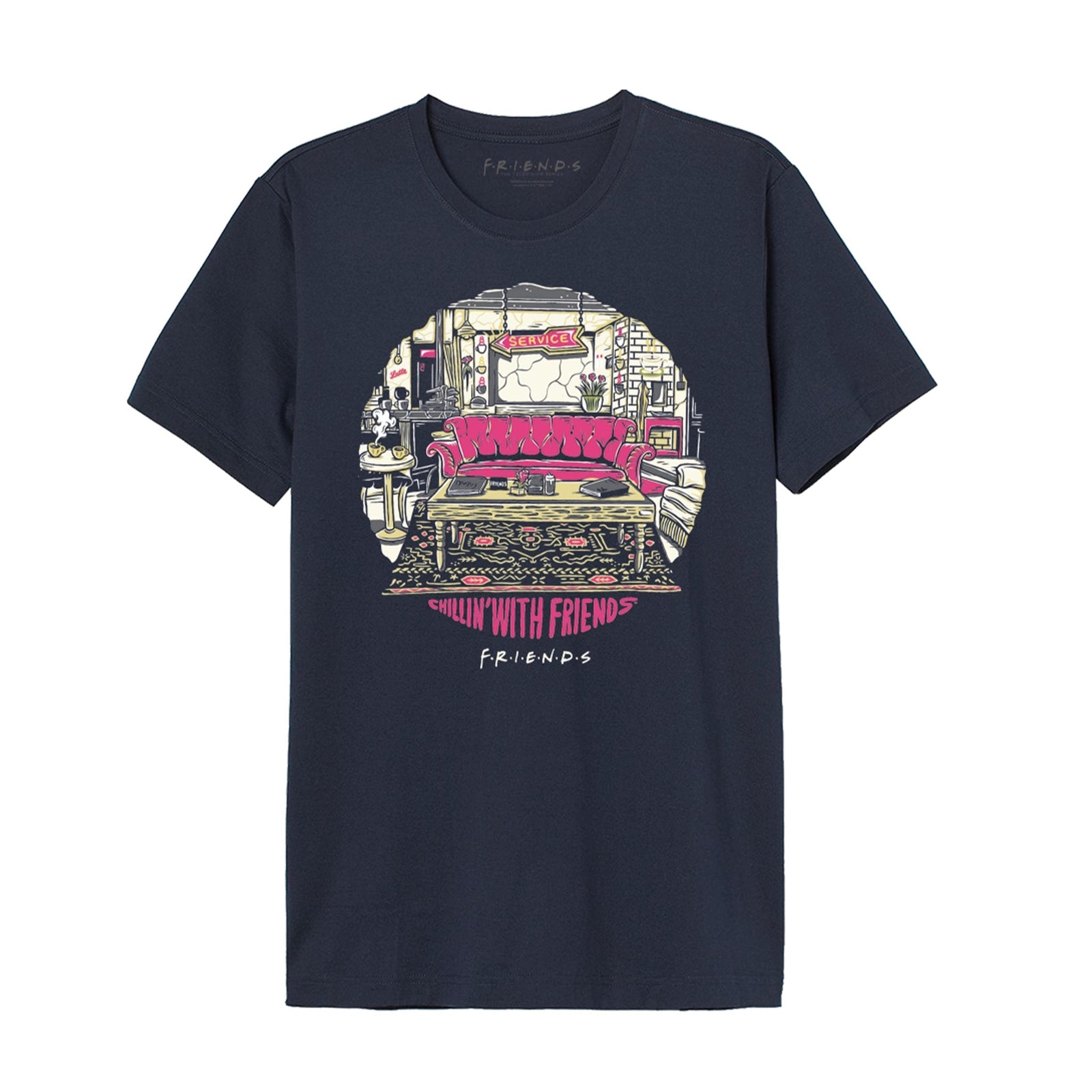 T-shirt Friends - CHILLIN'S WITH FRIENDS