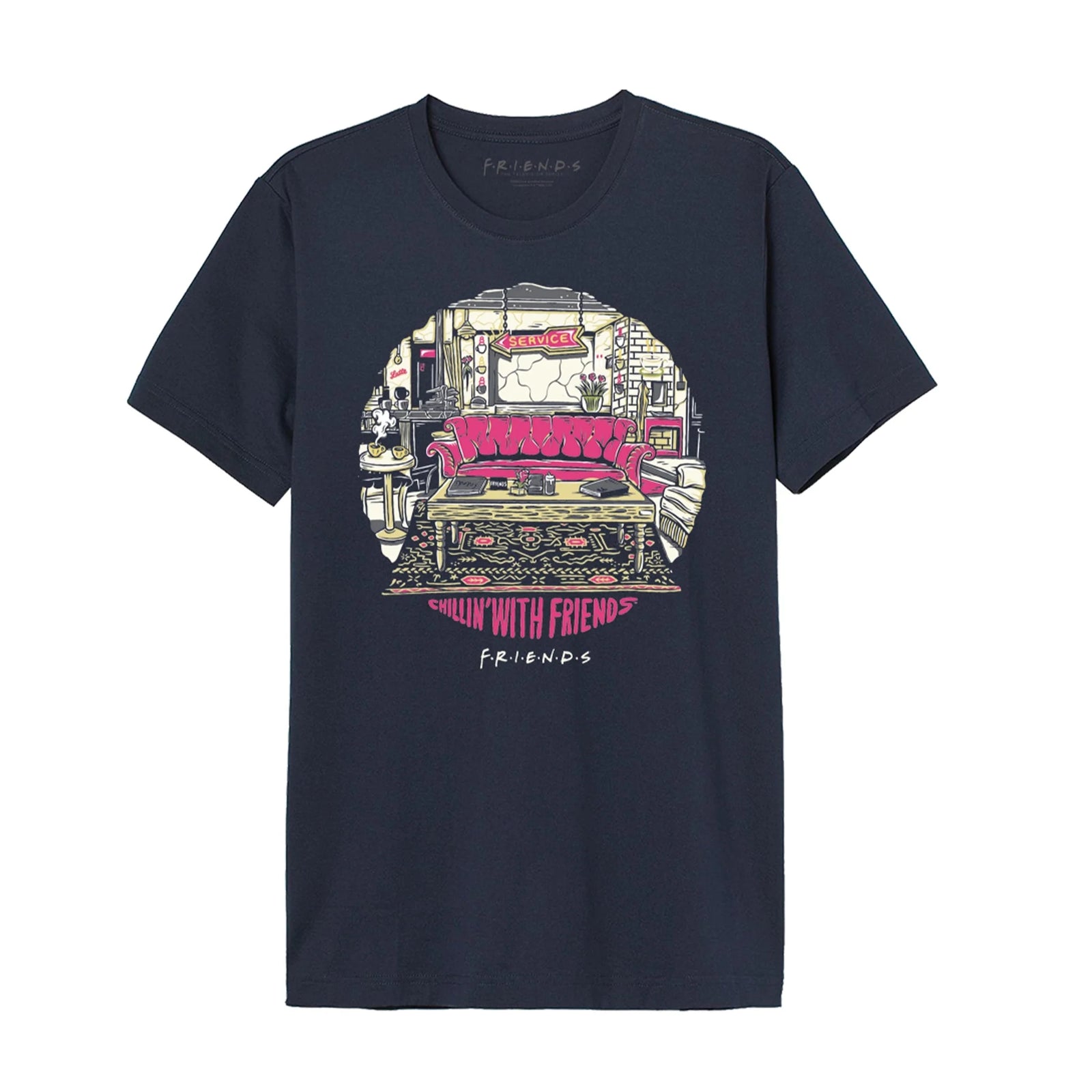 T-shirt Friends - CHILLIN'S WITH FRIENDS - Legend Stuff - Friends - T-shirt