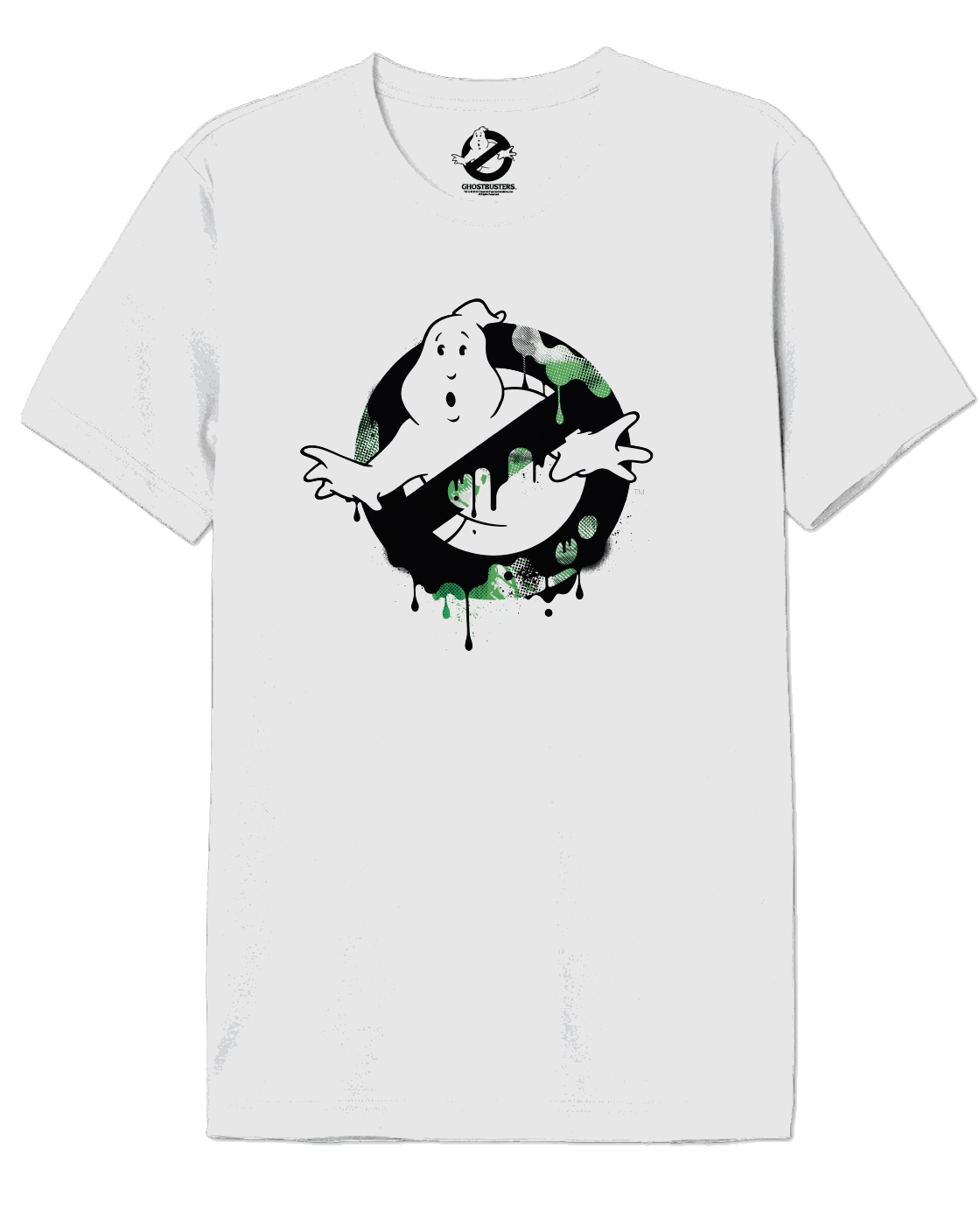 T-shirt Ghostbusters - GREEN PAINT