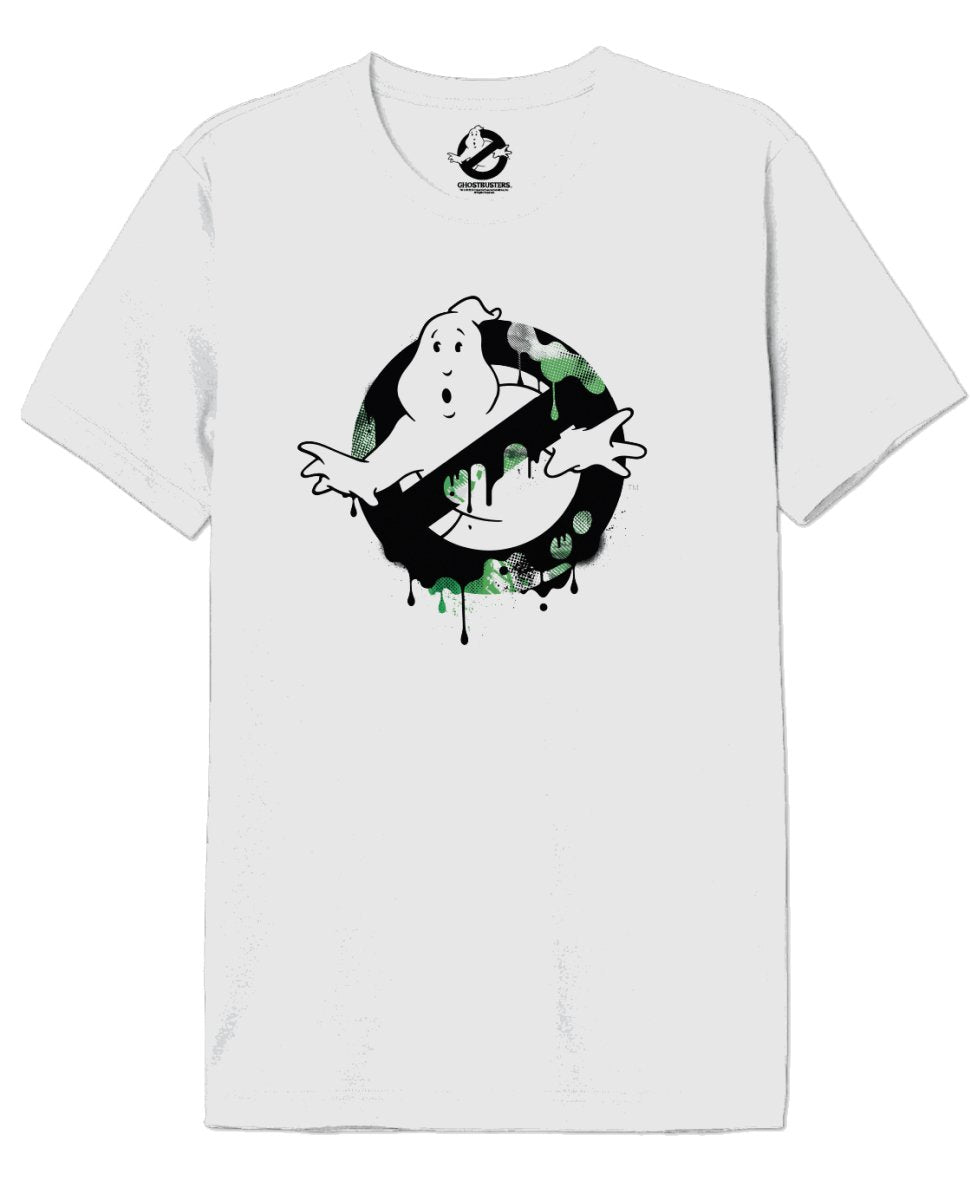 T-shirt Ghostbusters - GREEN PAINT - Legend Icon T-shirt Ghostbusters