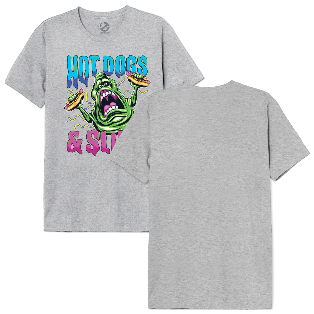 T-shirt Ghostbusters - Hot Dogs And Slime