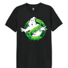 T-shirt Ghostbusters Officiel – Logo Slime Glow in the Dark
