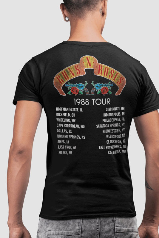 T-shirt Guns N' Roses - 1988 TOUR - Legend Icon T-shirt Universal Music