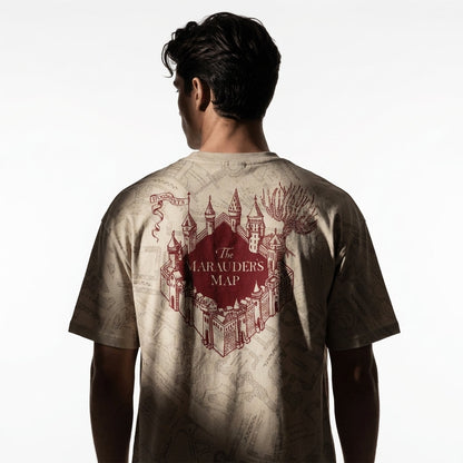 T-shirt Carte du Maraudeur Harry Potter Officiel