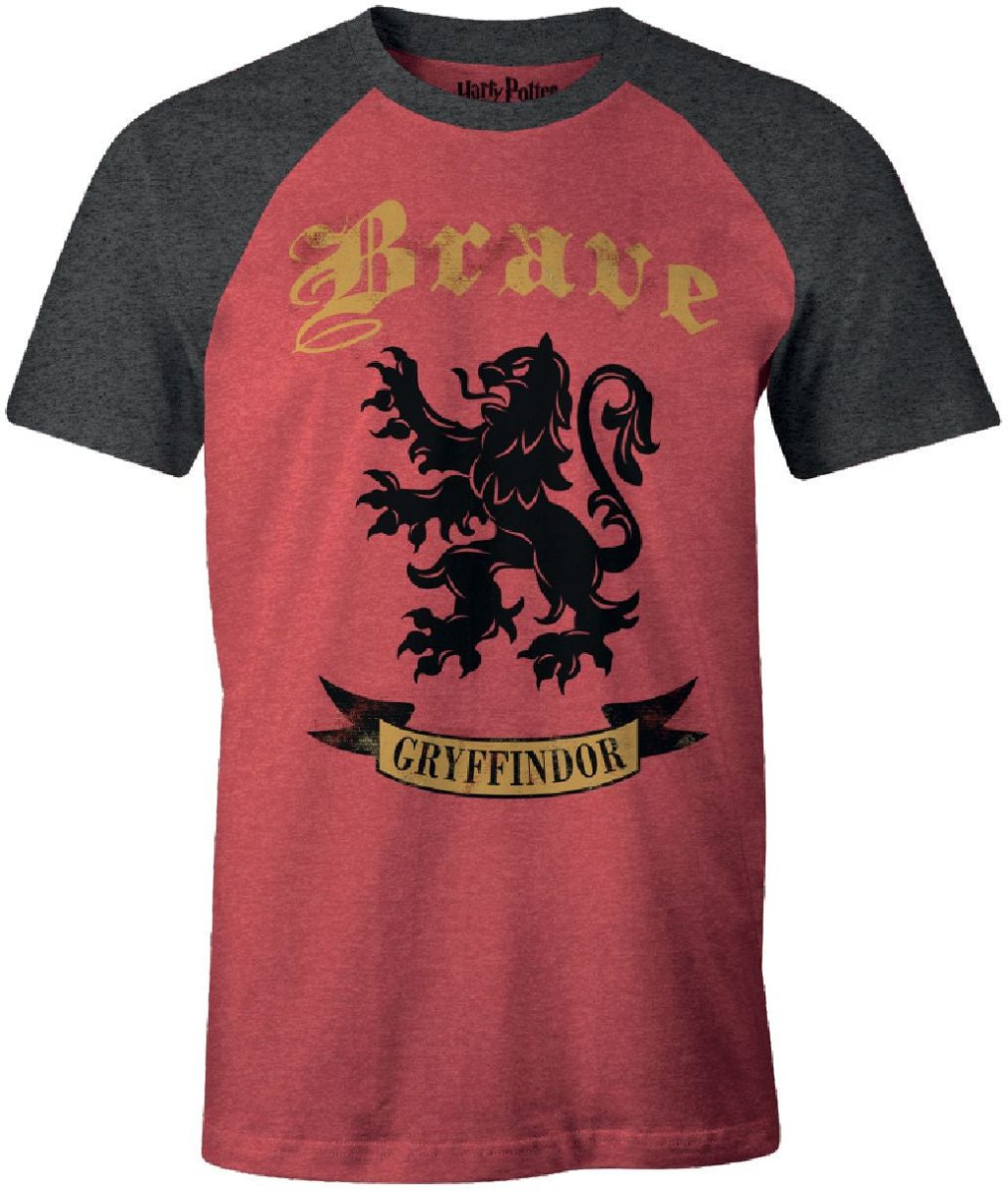 T-shirt Harry Potter - Gryffindor Brave - Legend Icon T-shirt Harry Potter