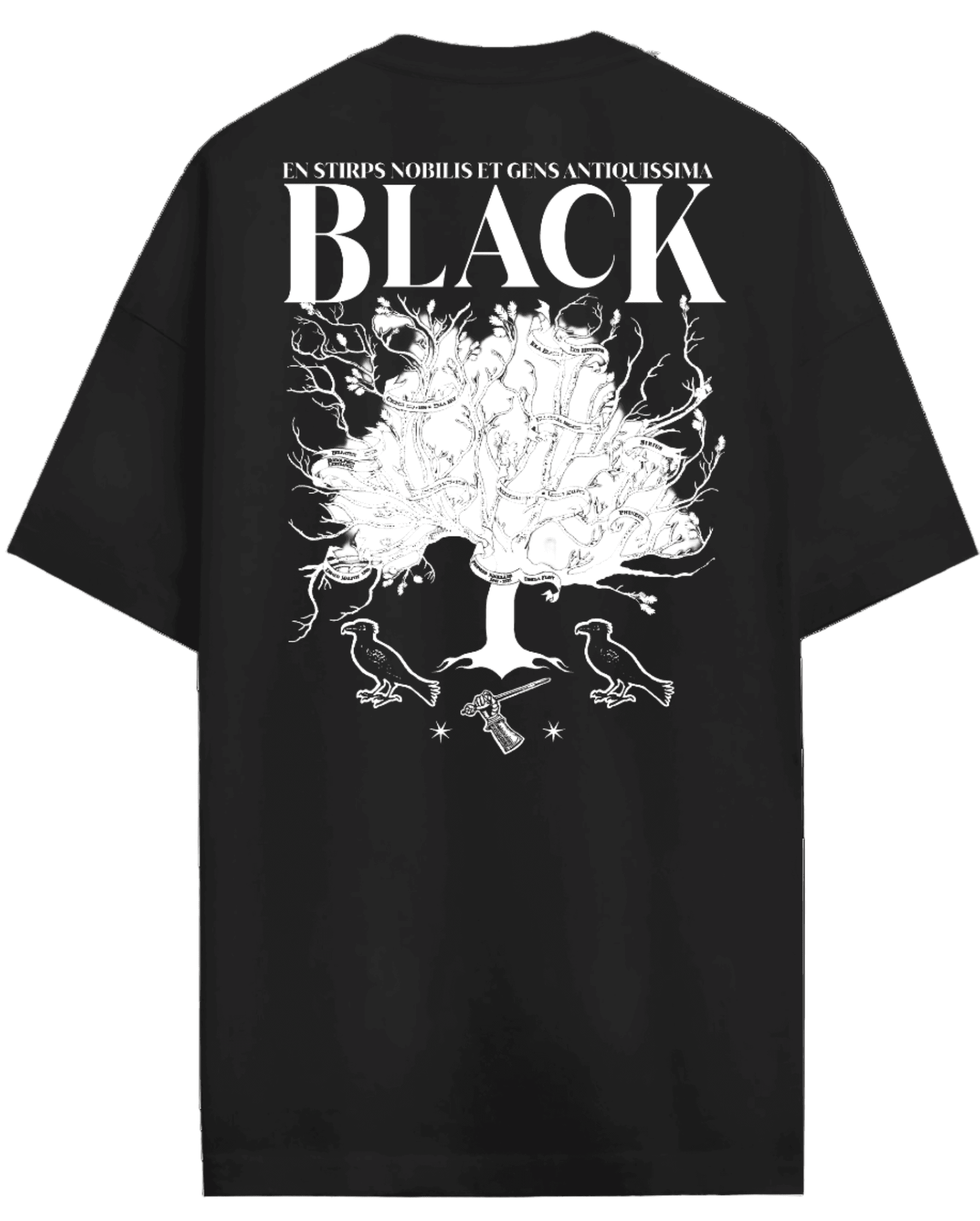 T-shirt Harry Potter Officiel - Maison Black