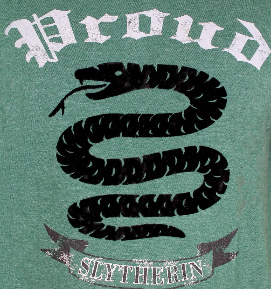 T-shirt Harry Potter - Slytherin Proud - Legend Icon T-shirt Harry Potter