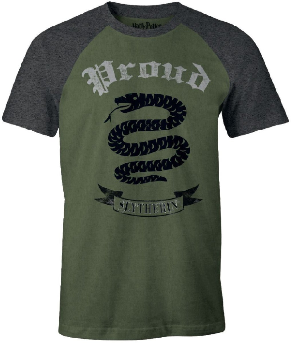 T-shirt Harry Potter - Slytherin Proud - Legend Icon T-shirt Harry Potter