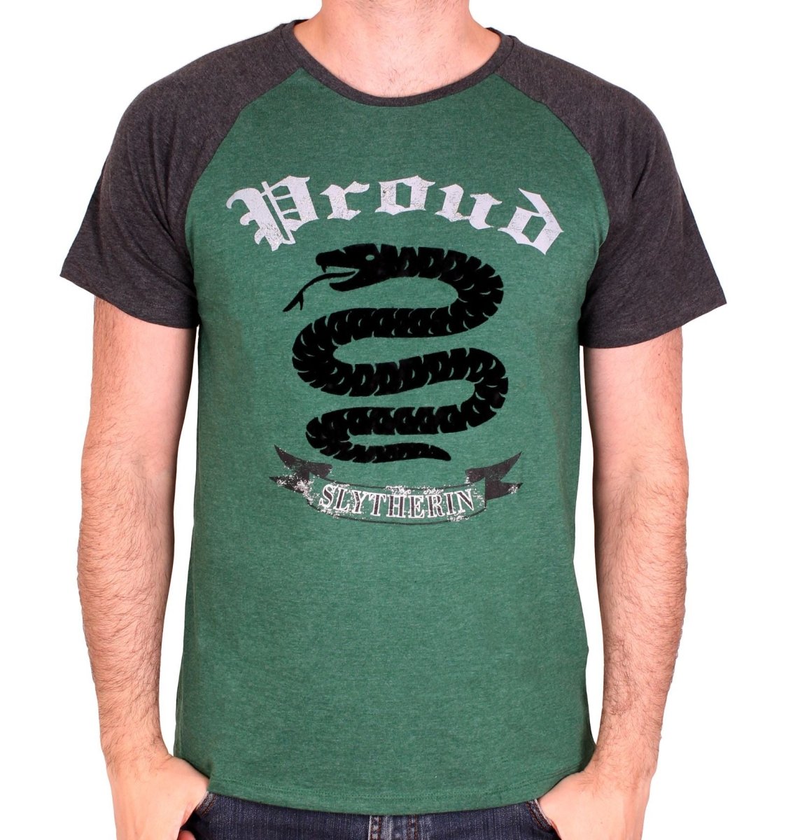 T-shirt Harry Potter - Slytherin Proud - Legend Icon T-shirt Harry Potter