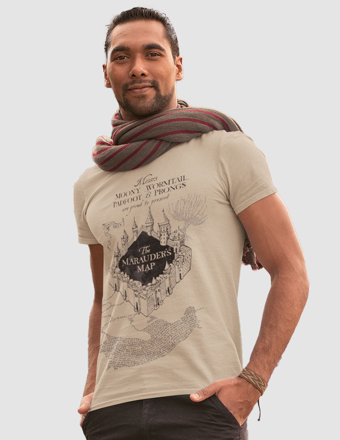T-shirt Harry Potter La Carte du Maraudeur