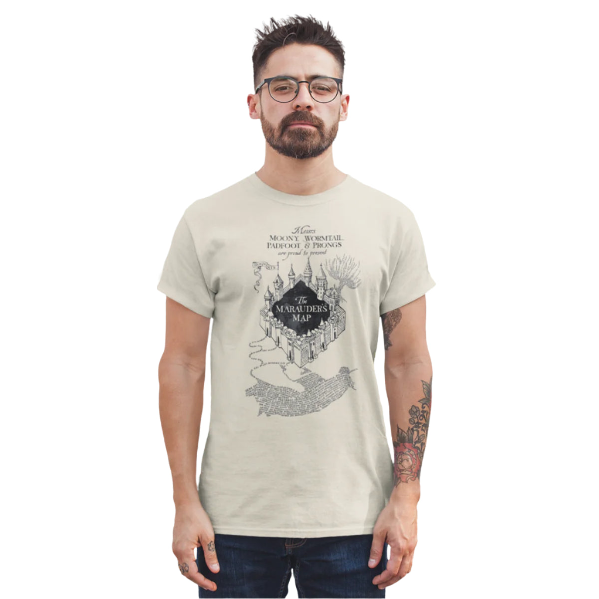 T-shirt Harry Potter - The Marauder's Map