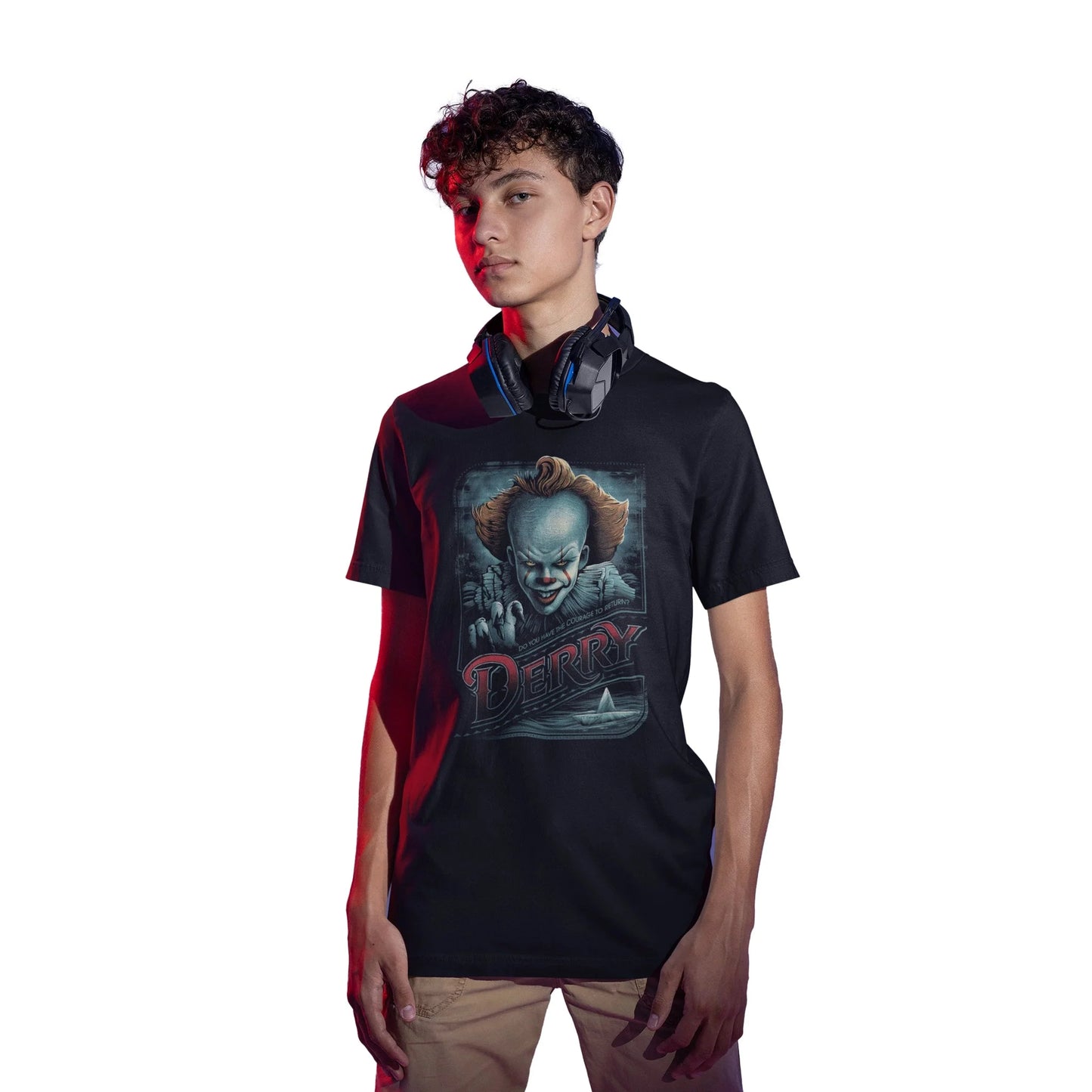 T-shirt IT - DO YOU HAVE COURAGE TO RETURN? - Legend Stuff - Cotton Division - T-shirt