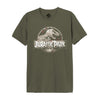 T-shirt Jurassic Park - Classic Logo Cracked