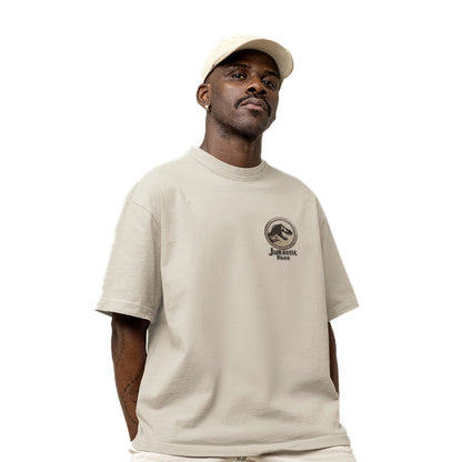 T-shirt Jurassic Park - JURASSIC DOORS COMPOSITION
