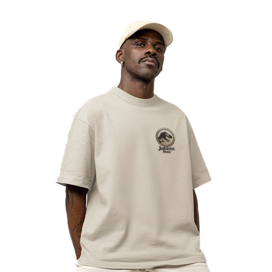 T-shirt Jurassic Park - JURASSIC DOORS COMPOSITION