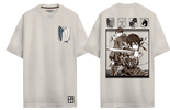 T-shirt L'Attaque des Titans Oversize - ATTACK ON TITANS TROUP