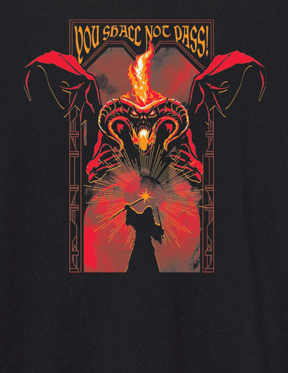 T-shirt Seigneur des Anneaux - Édition You Shall Not Pass