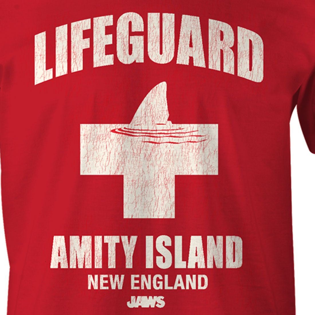 T-shirt Les Dents de la Mer - Amity Island Lifeguard