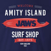 T-shirt Les Dents de la Mer - Amity Island Surf Shop - Legend Icon T-shirt Jaws