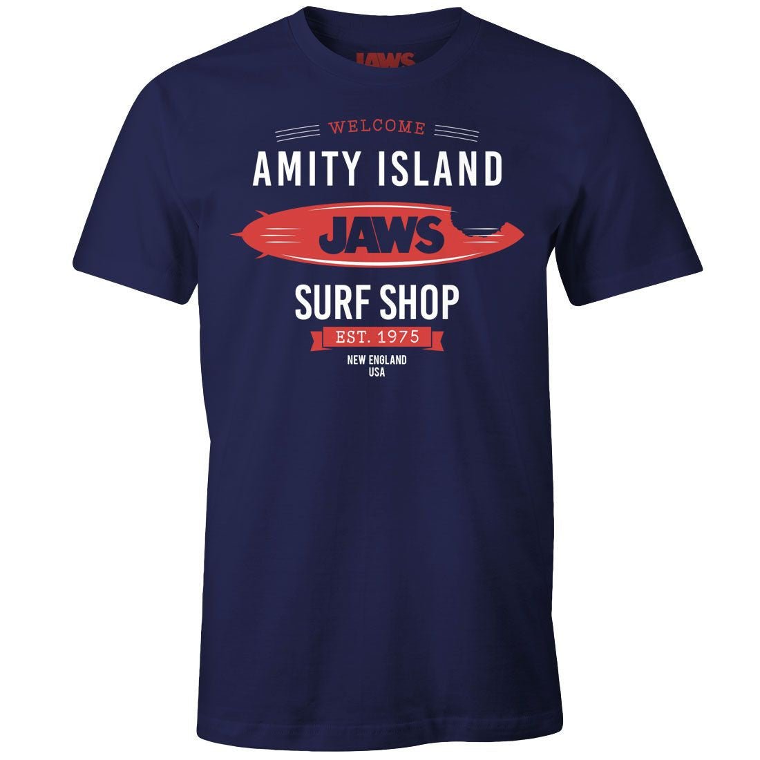 T-shirt Les Dents de la Mer - Amity Island Surf Shop - Legend Icon T-shirt Jaws