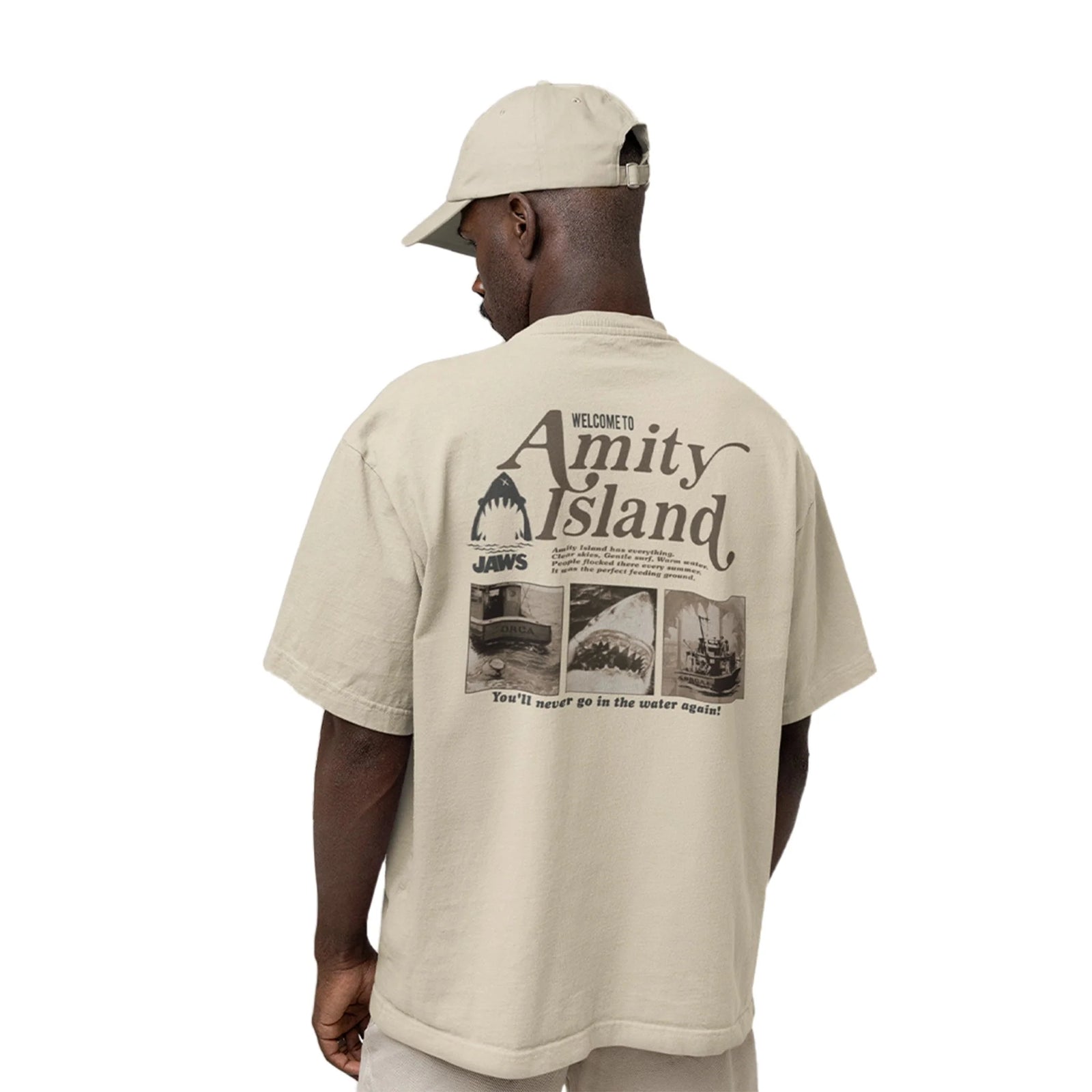 T-shirt Les Dents de la Mer - AMITY ISLAND - Legend Stuff - Jaws - T-shirt