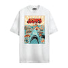 T-shirt Les Dents de la Mer - Vintage Jaws Poster