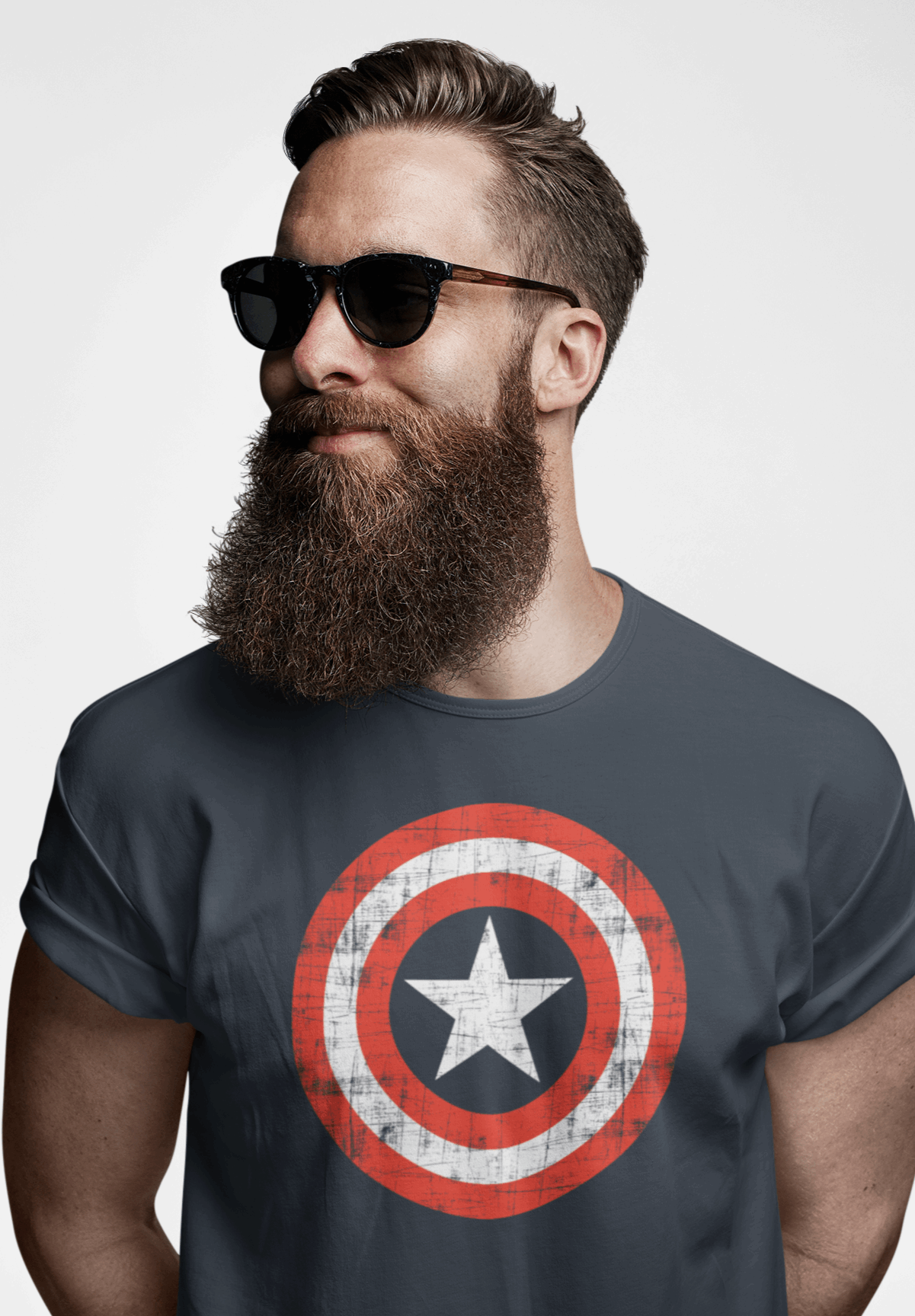T-shirt Marvel Captain America - The Shield