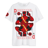 T-shirt Marvel Deadpool oversize blanc