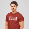 T-shirt Marvel Logo Officiel - Rouge