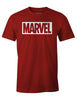 T-shirt Marvel Logo Officiel - Rouge