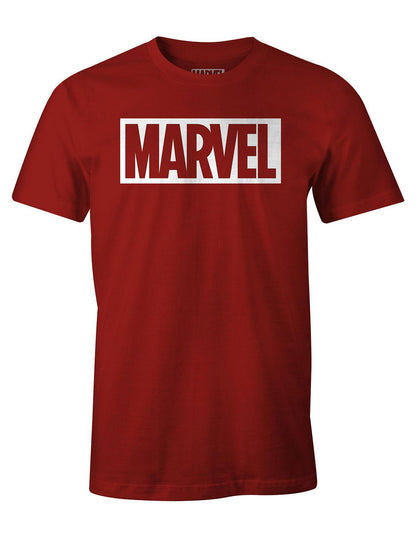 T-shirt Marvel Logo Officiel - Rouge