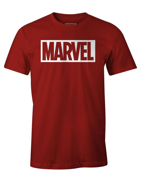 T-shirt Marvel Logo Officiel - Rouge
