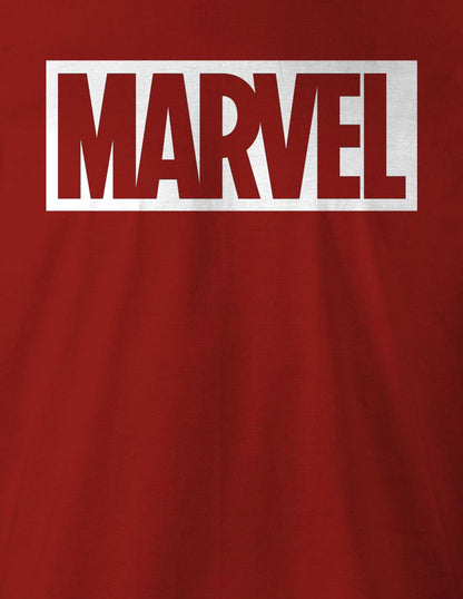T-shirt Marvel Logo Officiel - Rouge