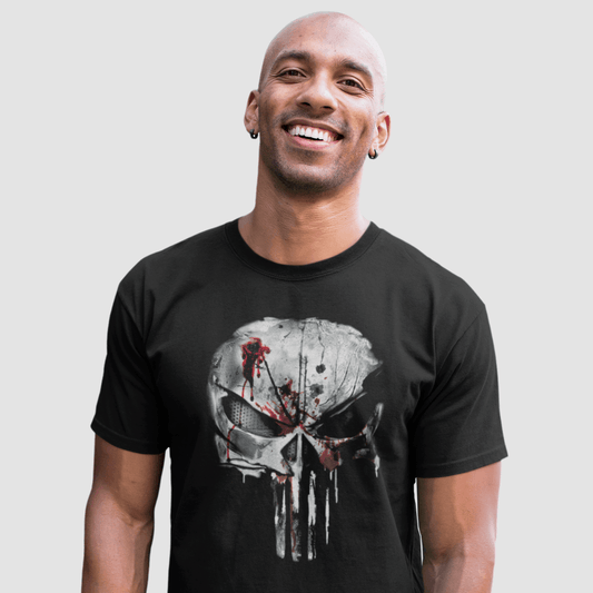 T-shirt The Punisher Marvel - Bloody Skull