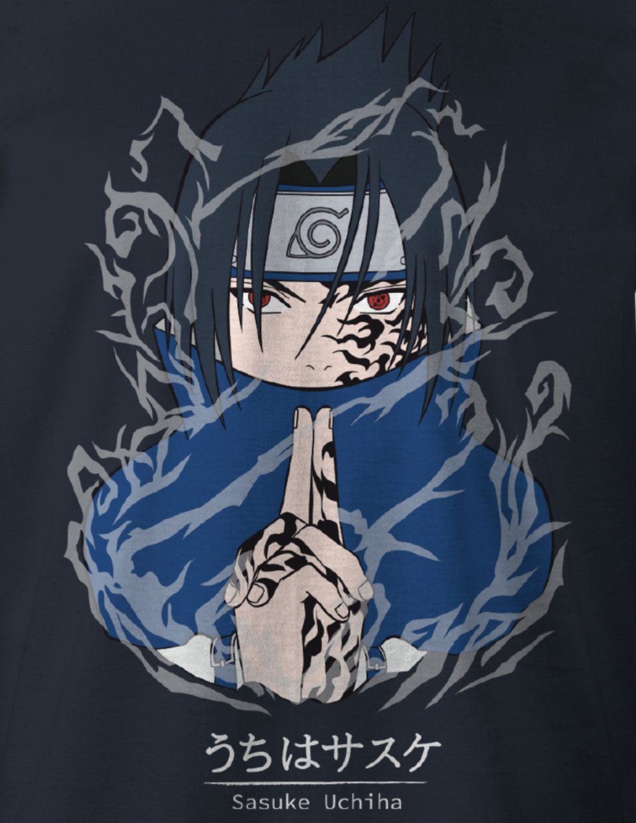 T-shirt Naruto - Sasuke - Legend Icon T-shirt Naruto