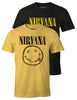 T-shirt Nirvana - Grunge Smiley Logo - Legend Icon T-shirt NIRVANA