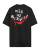 T-shirt Oversize DC Comics  - WHY SO SERIOUS?