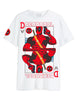 T-shirt Marvel Deadpool oversize blanc