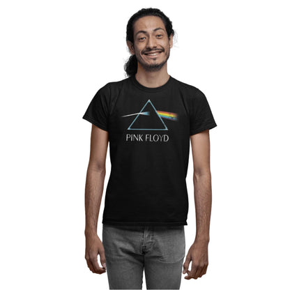 T-shirt Noir Pink Floyd Prism