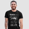 T-shirt Retour vers le futur - Delorean Blueprint