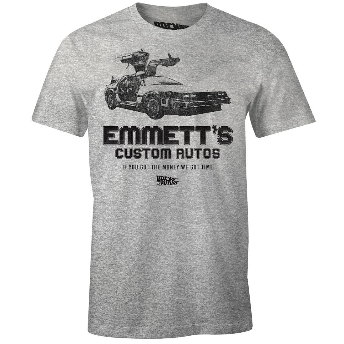 T-shirt Retour vers le Futur - Emmett's Custom Autos - Legend Icon T-shirt Retour vers le futur