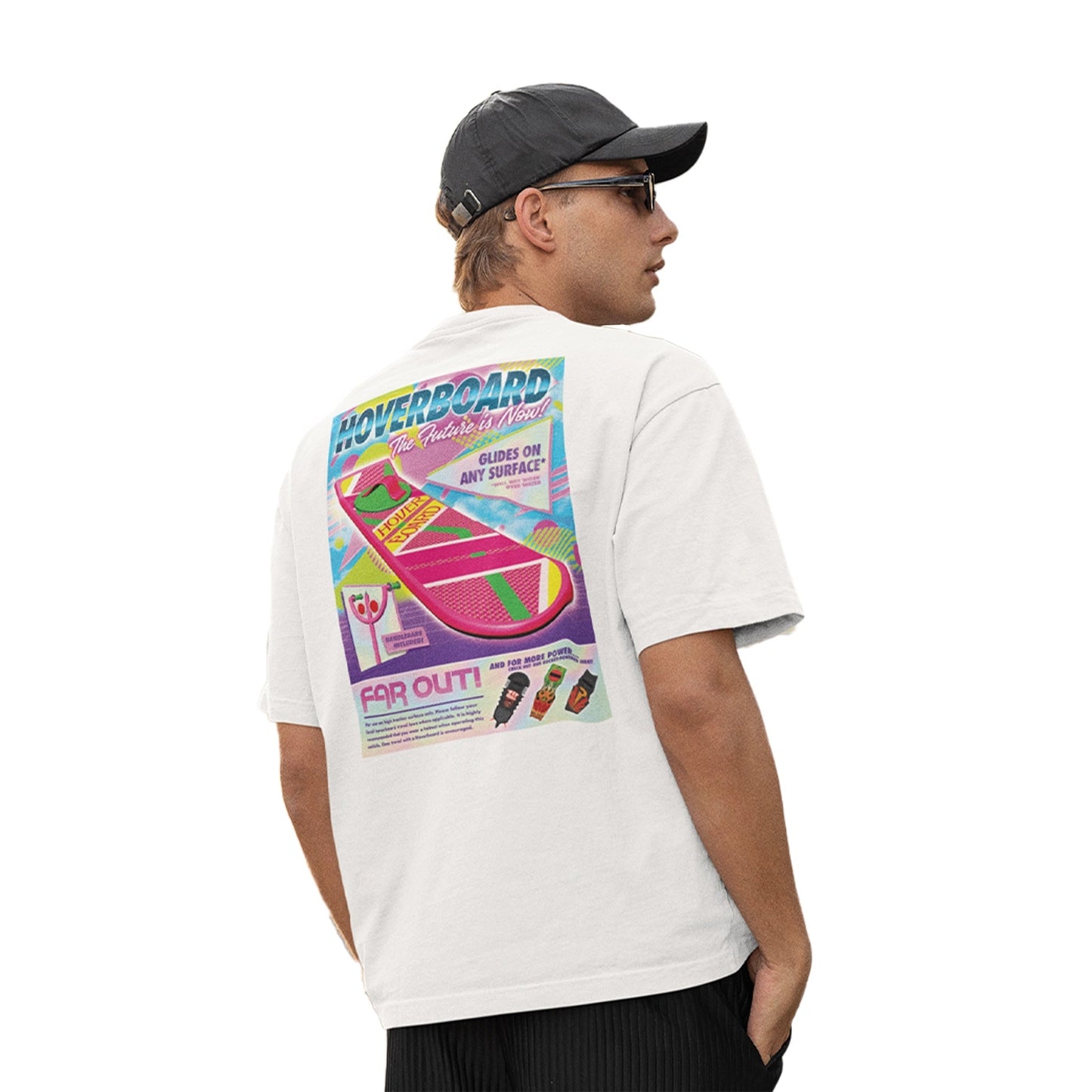 T-shirt Iconique Retour vers le futur - Hoverboard
