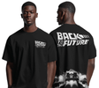 T-shirt Retour vers le Futur Officiel – Logo & DeLorean Recto Verso