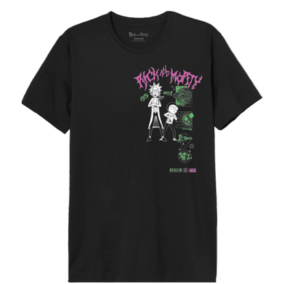 T-shirt Rick and Morty Officiel – Multiverse Recto Verso - Legend Stuff - Rick et Morty - T-shirt